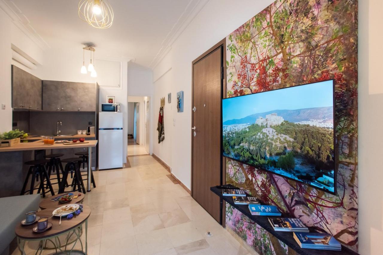 Blue Ark Boho Stay At Acropolis Афіни Екстер'єр фото
